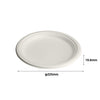9" Round Plate- Sugarcane EcoVolve (500 Pcs)