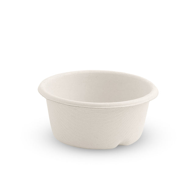 60ml Sugarcane Sauce Cup - White (1000 Pcs)