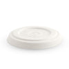 60ml Sugarcane Sauce Container Lid - White (1000 Pcs)
