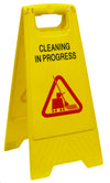 Caution Sign - Wet Floor & Cleaning In Progress