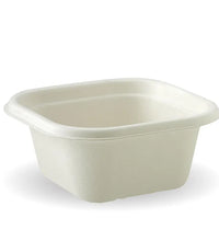 480ml White Plant Fibre Takeaway Base (600pcs)