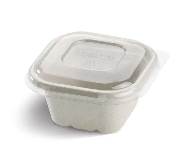 Clear RPETLid for 280-630ml Takeaway Base (600pcs)