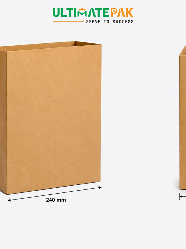 SOS Bag # 16 - EcoVolve - Brown - 80 GSM (250 Pcs)