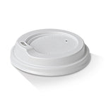 Spout Coffee Cup Lid - 90mm - White (1000 Pcs)