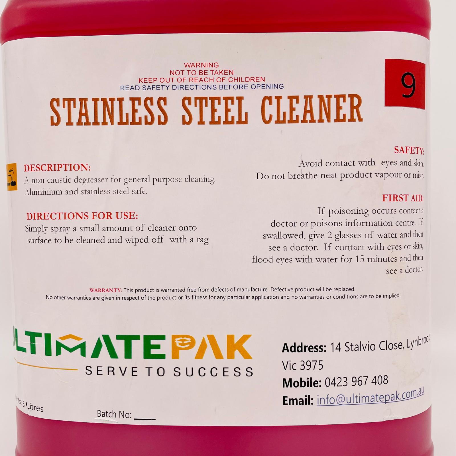 20 Cleaner 20L Stainless Steel Cleaner Supplier in Melbourne, Australia ...