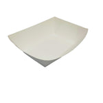 White Cardboard Takeaway Tray 2- Small (900 Pcs)