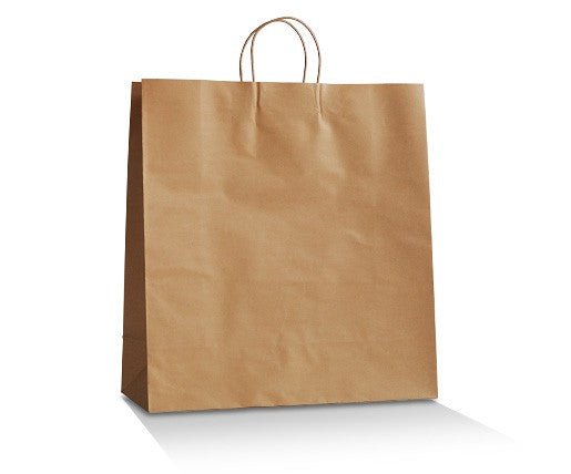 Large Twisted Handle Bags- Craft (200 Pcs)