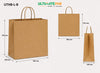 Large Twisted Handle Bags- Craft - EcoVolve (150 Pcs)
