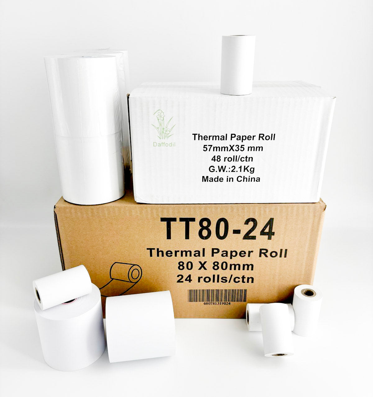Rolling Register 76x76mm 2 Ply Bond Paper Roll (50 Rolls) Supplier in Melbourne ...
