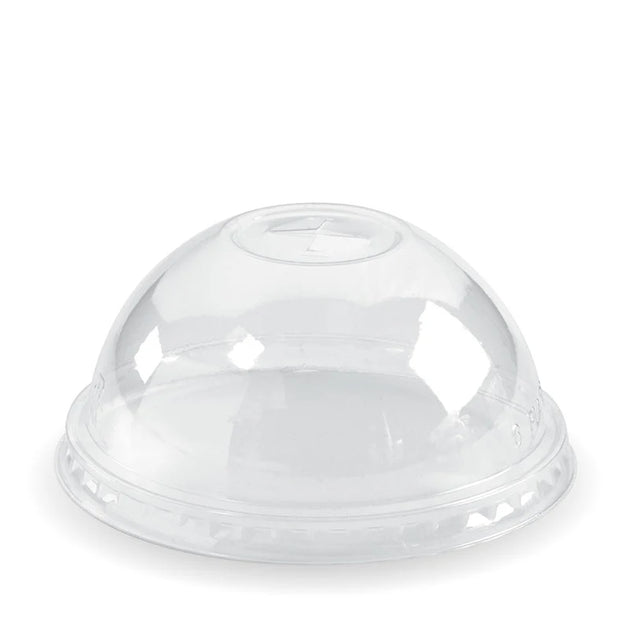 96mm PLA Dome Lid - Clear X-Slot (1000 Pcs)