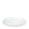 76mm PLA Flat Lid - Clear No Hole (1000 Pcs)