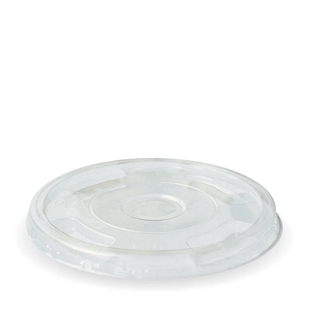 96mm PLA Flat Lid Half Moon Slot (1000 Pcs)