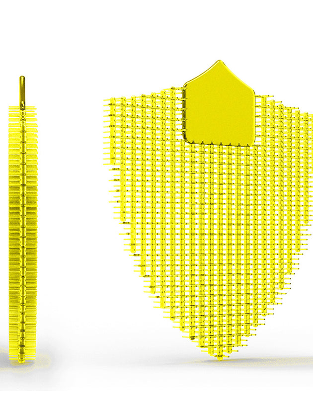 Double Sided Bristle Urinal Screens Deodorizer - Lemon