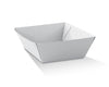 White Corrugate Takeaway Tray 1- Small (500 Pcs)