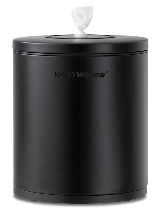 Antibacterial-Wipes Bench / Desk Top Dispenser - Matte Black