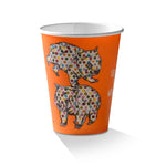 12oz PLA Coated SW Cup - Animal Print (1000pcs)
