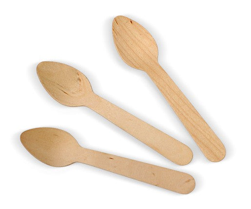 Eco Wooden Tea Spoon- 110mm (2000 Pcs)