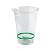 500ml PLA Y-Cup - Clear (1000 Pcs)