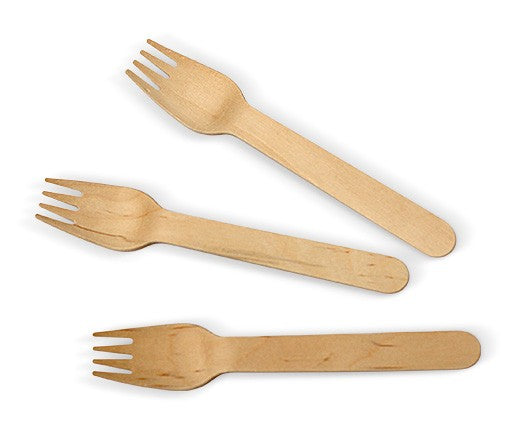 Wooden Fork- 160mm (1000 Pcs)