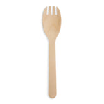 Wooden Spork - 165mm (1000 Pcs)