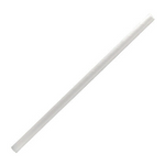 Paper Straw Regular - 6x197mm - Plain White (2000 Pcs)